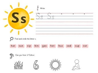My Letters – Workbook (Sassoon infant font)
