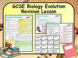 KS4 GCSE Biology Evolution Revision Lesson | Teaching Resources