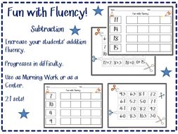Subtraction Practice for Primary Grades
