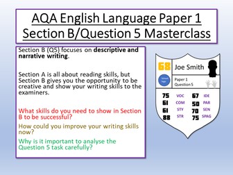AQA English Language Paper 1 Question 5 Revision