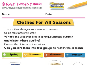 Clothes For All Seasons Teaching Resources