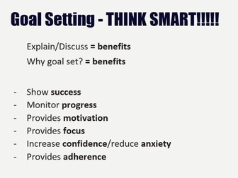 WJEC GCSE PE Psychology Revision