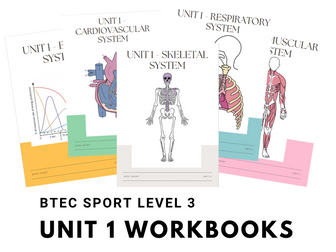 BTEC Sport Level 3 - Unit 1 Workbooks