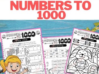 Number to 1000 | Place Value, Comparing And Ordering Numbers Within 1000