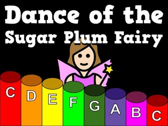 Dance of the Sugar Plum Fairy Boomwhacker Video and Sheet Music