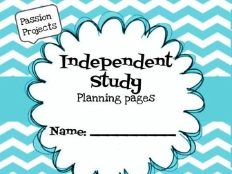 Independent Study Student Notebook