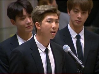 United Nations and BTS Speech by RM