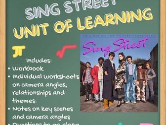 Sing Street Unit of Learning - Film Studies Resources