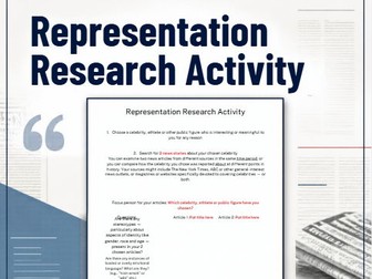Representation Research Activity