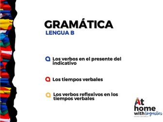 Grammar List Spanish Lengua B