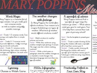 Year 6 Mary Poppins Independent Missions
