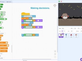 Scratch Chatbot Coding Project for Primary