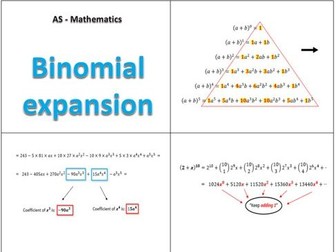PPT – Binomial expansion – AS Pure Mathematics