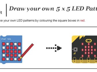 Micro:Bit Draw your own LED Patterns
