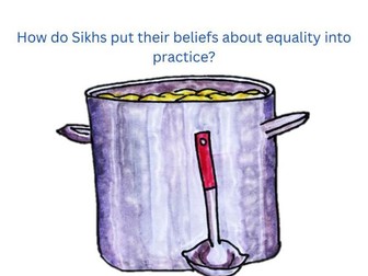 Sikh beliefs about equality into practice