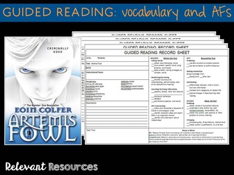 Guided Reading: Artemis Fowl