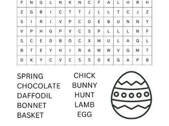 Easter wordsearch