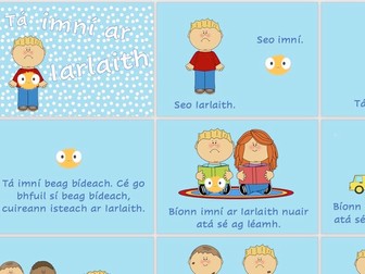 Tá imní ar Iarlaith