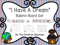 Bulletin Board Set Martin Luther King I Have A Dream