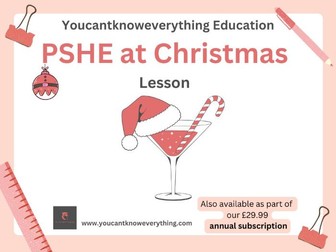 Christmas PSHE Lesson