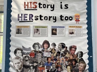 Women In History Classroom Display