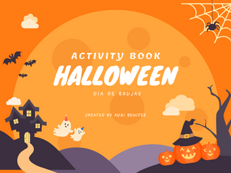 Halloween Activity book in Spanish R to Y7