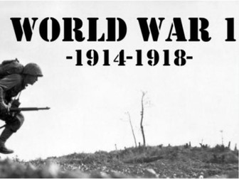 World War 1 - History iGCSE - Pearson EdExecel