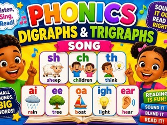Phonics,digraphs and trigraphs song