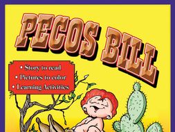 Pecos Bill: Read & Color