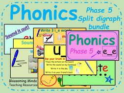 Phonics Phase 5 split digraph bundle - Interactive lessons | Teaching ...