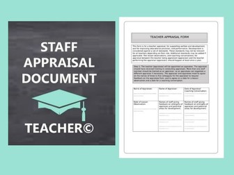 A staff appraisal document for a coaching conversation approach