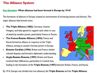 AQA GCSE History: Conflict and Tension, First World War Revision Guide