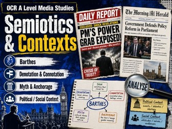 OCR A Level Semiotics Contexts