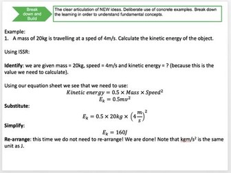 GCSE Physics Equation How-To - Kinetic Energy