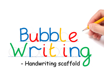 Bubble Writing Bundle - NON-CURSIVE