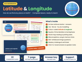 LATITUDE & LONGITUDE