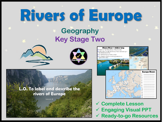 Rivers of Europe Geography Lesson KS2