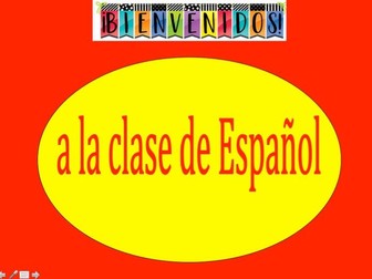 Bienvenidos / Welcome to Spanish Class