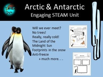 Arctic and Antarctic - Project Based Learning, STEAM, Biomimicry, KS1, NGSS