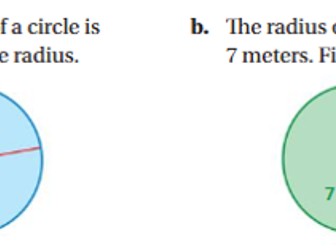 Topic: Circles on the coordinate Plane