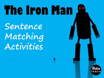 The Iron Man Sentence Matching Activities