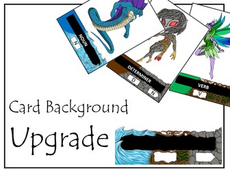 Battling Grammar - Upgrade pack for the exciting grammar card game