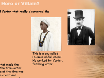 Ancient Egypt - Howard Carter: Hero or Villain (Lesson 5)