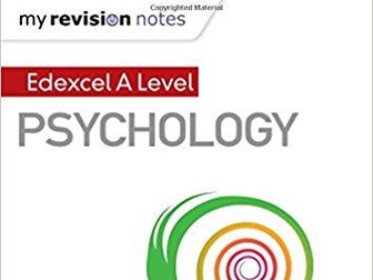 Edexcel Cognitive Psychology -