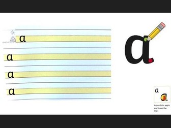 Read Write Inc handwriting formation