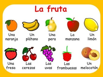 Spanish vocabulary for beginners | Teaching Resources