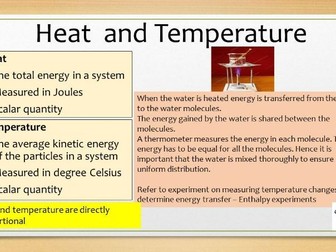 P2 Lesson 1:  Systems and heat transfer