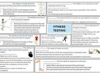 GCSE PE AQA Physical Training Workbook, Answer Booklet and PowerPoints