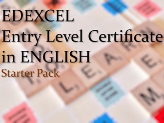 Entry Level English Starter Pack