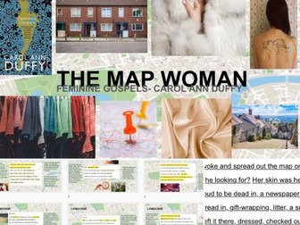 Feminine Gospels 'The Map Woman' powerpoint